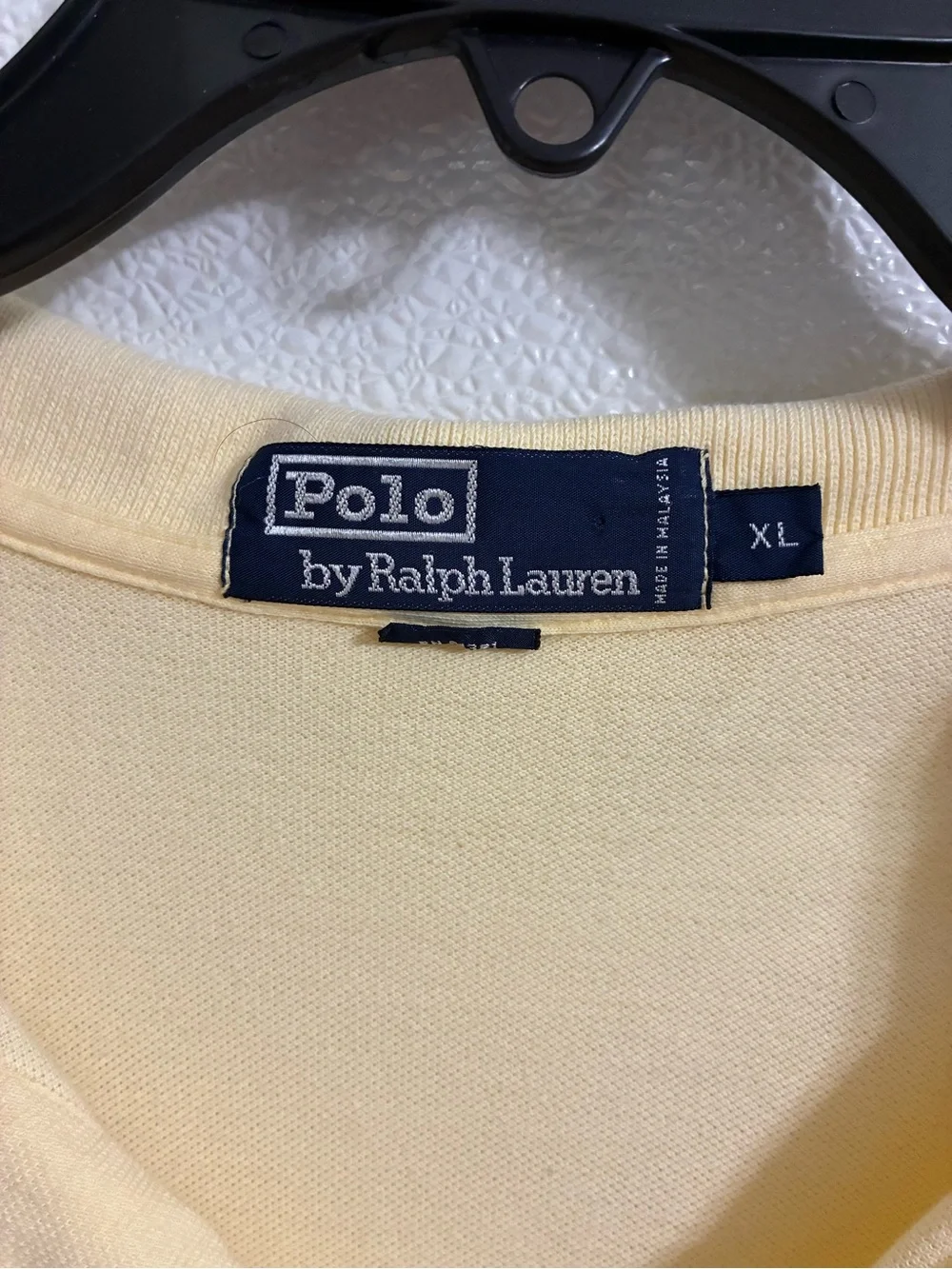 Polo by Ralph Lauren Men's Yellow Classic Cotton Polo XL